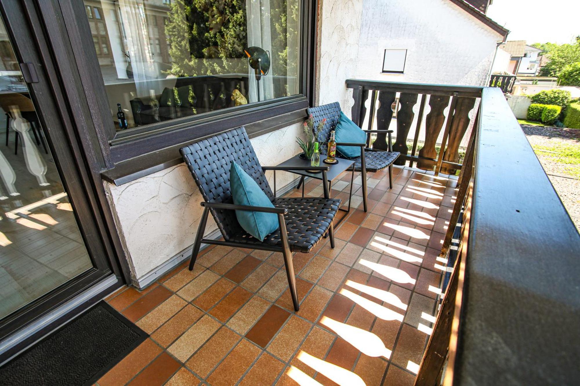 Apartamento Zentral - Gemuetlich - Kueche - Balkon - Garage Bad Lippspringe Exterior foto